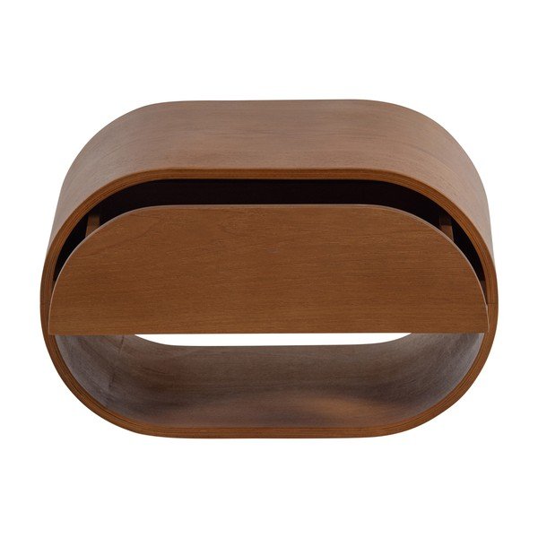 Dabīga toņa daudzlīmeņu sienas plaukts 39 cm Momo – WOOOD-image-4