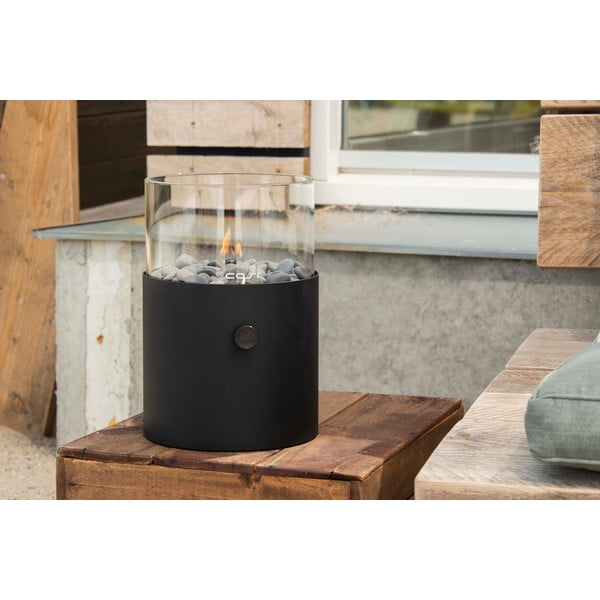 Liela melna gāzes lampa Cosi Original, augstums 30,5 cm-image-1