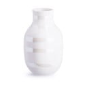 Balta keramikas vāze Kähler Design Omaggio, augstums 12,5 cm