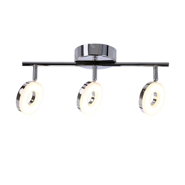 Spīdīgas sudraba krāsas LED griestu lampa 47x16 cm Thema – Candellux Lighting-image-3