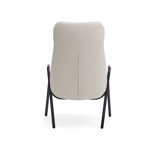 Balts krēsls Teulat Dins, augstums 114 cm-image-4