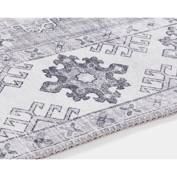 Gaiši pelēks paklājs Nouristan Gratia, 80 x 200 cm-image-2