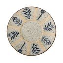 Gaiši zils/krēmkrāsas deserta māla šķīvis ø 16 cm Leonie – Bloomingville