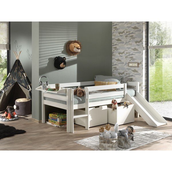 Balts piederums bērnu gultai Pino – Vipack-image-1