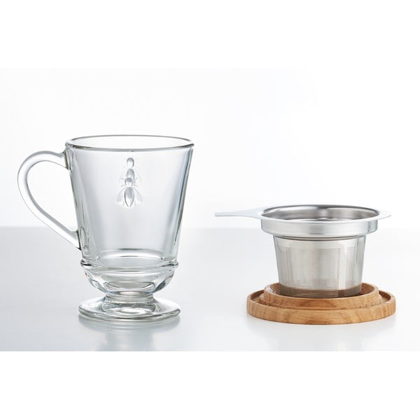 Stikla krūze ar sietiņu 270 ml Abeille – La Rochére-image-4