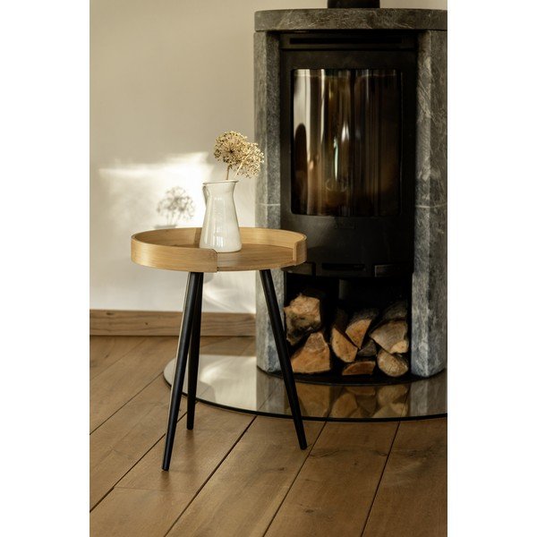 Bambusa apaļš kafijas galdiņš ø 40 cm Loft – Wenko-image-4