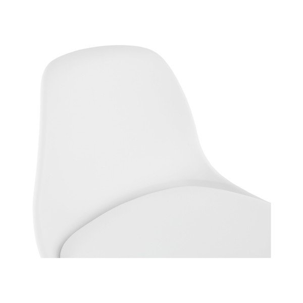 Balts bāra krēsls Kokoon Anau, sēdekļa augstums 74 cm-image-1