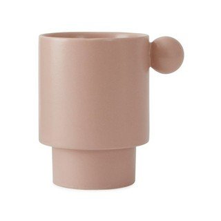 Gaiši rozā porcelāna krūze Inka – OYOY Living Design