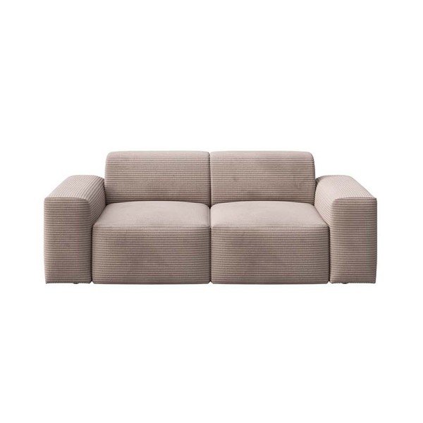 Bēšs velveta dīvāns 205 cm Villet – Rodier