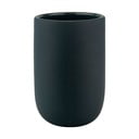 Antracīta pelēks keramikas trauks zobu birstei Lotus – Mette Ditmer Denmark