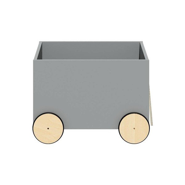 Pelēka mobilā rotaļlietu kaste BELLAMY Lotta-image-1