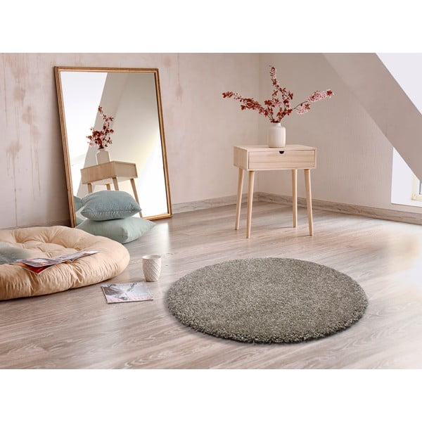 Pelēks paklājs Universal Aqua Liso, ø 100 cm-image-1