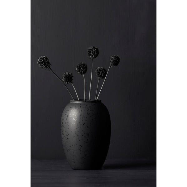 Melna akmensmasas vāze (augstums 20 cm) Gastro  – Bitz-image-4