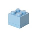 Gaiši zila uzglabāšanas kaste LEGO® mini