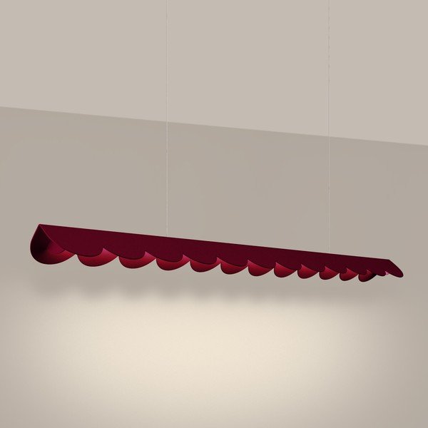 Bordo alumīnija LED piekaramā lampa BISCUIT – Thoro-image-1