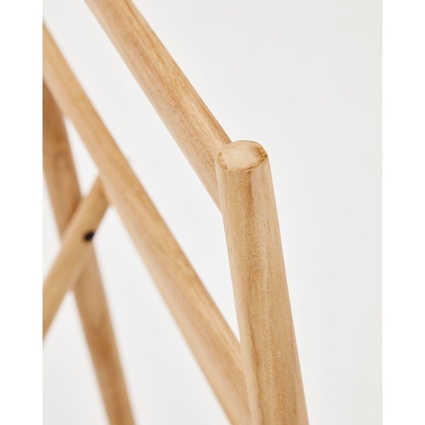 Dabīga toņa tīkkoka masīvkoka uzvalku pakaramais Roxana – Kave Home-image-4