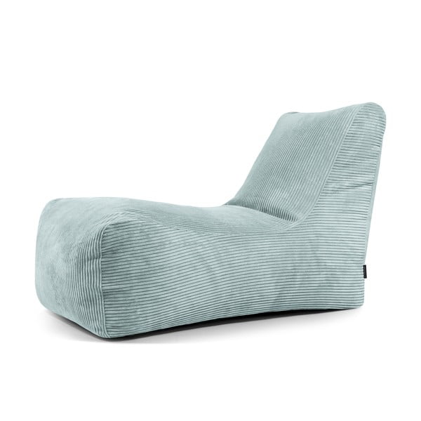 Piparmētru zaļš velveta sēžammaiss Lounge – SLOWDOWN