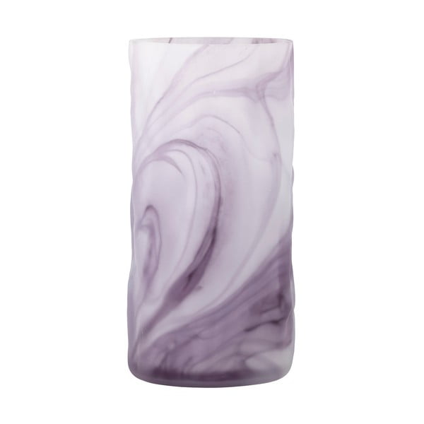 Violeta stikla rokām darināta vāze (augstums 24,5 cm) Moore – Bloomingville