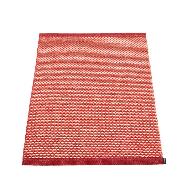 Sarkans iekštelpu un āra paklājs 60x85 cm Effi Dark Red – Pappelina
