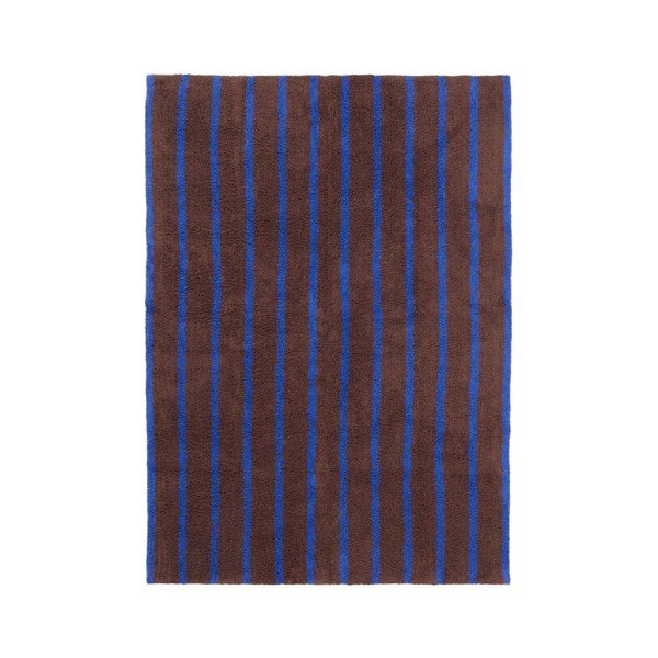 Zils/brūns kokvilnas celiņa paklājs 80x250 cm Mika – Jotex