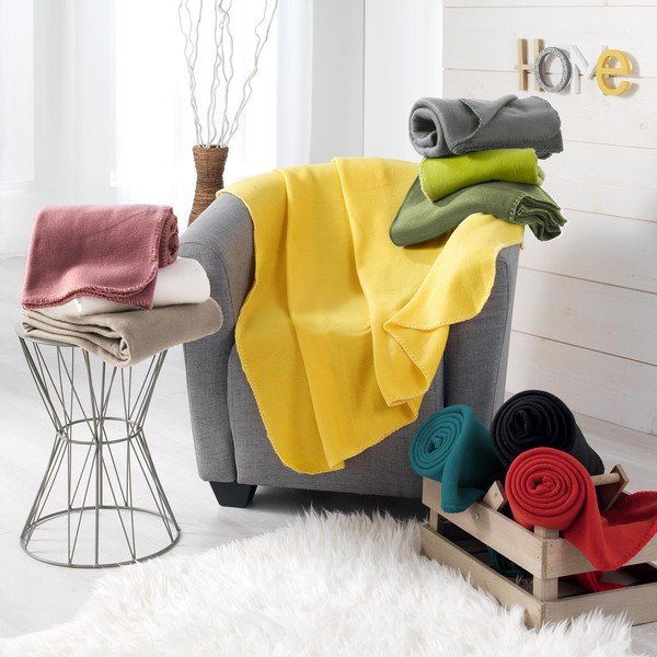 Flīsa pleds 125x150 cm Milou – douceur d'intérieur-image-2