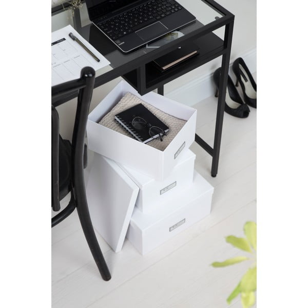 3 baltu uzglabāšanas kastu komplekts Bigso-image-1