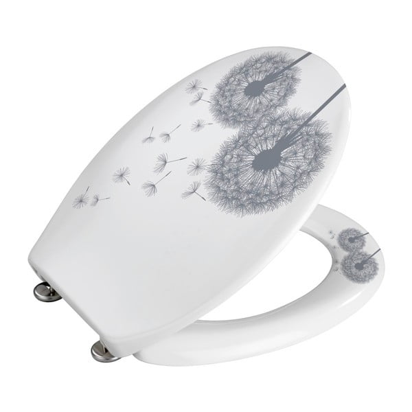 Tualetes poda sēdeklis ar vieglu aizvēršanu Wenko Astera, 45 x 37,5 cm-image-2