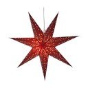 Sarkans izgaismotas zvaigznes dekors Best Season Paperstar Galaxy, 60 cm