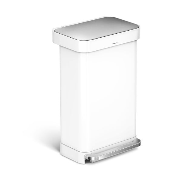Balta atkritumu urna 45 l – simplehuman-image-3
