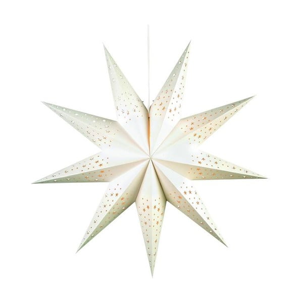 Balts gaismas dekors ar Ziemassvētku motīvu ø 75 cm Solvalla – Markslöjd