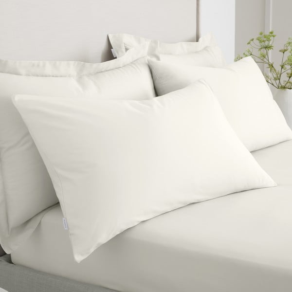 Spilvendrānas no kokvilnas perkala (2 gab.) 50x75 cm Cotton Percale – Bianca-image-2