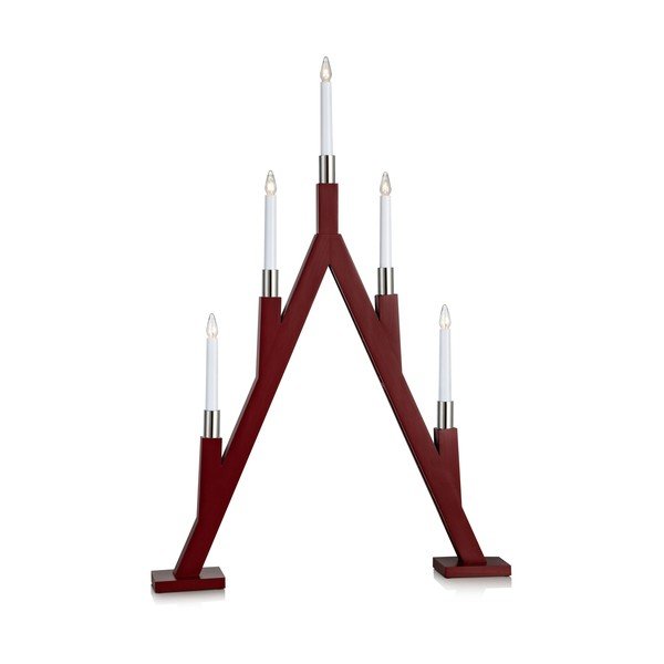 Sarkans Ziemassvētku gaismas dekors Bjurfors – Markslöjd