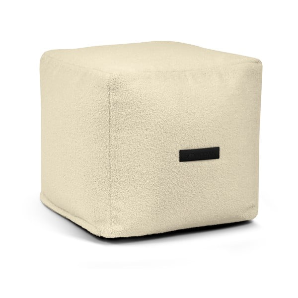 Krēmkrāsas sēžammaiss no buklē auduma Up! MooG – SLOWDOWN