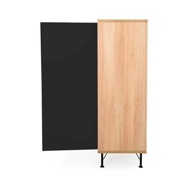 Melns skapis Tenzo Flow, 111 x 137 cm-image-3
