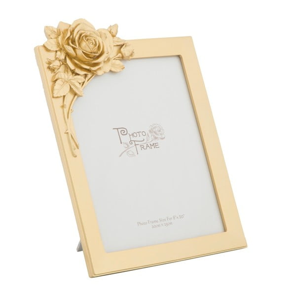 Dzeltens fotorāmis sveķu rāmī Mauro Ferretti Glam Rose, 20 x 25 cm-image-3