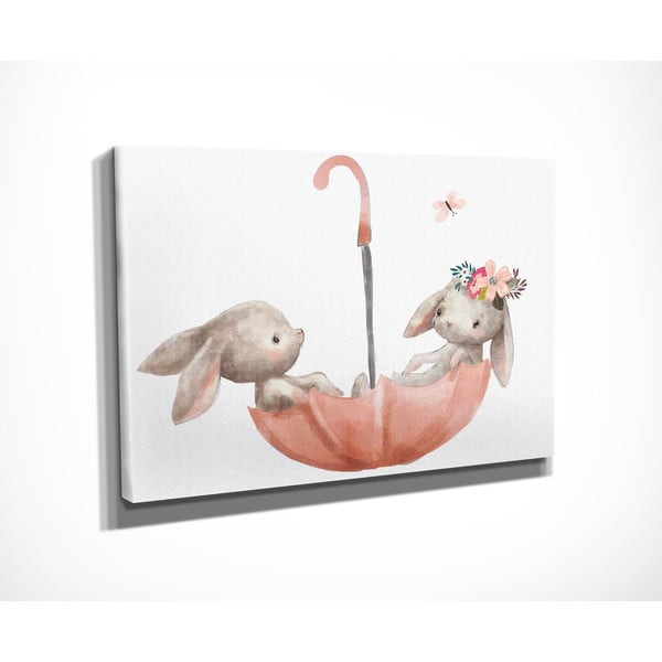 Bilde bērniem 40x30 cm Bunnies – Wallity-image-3