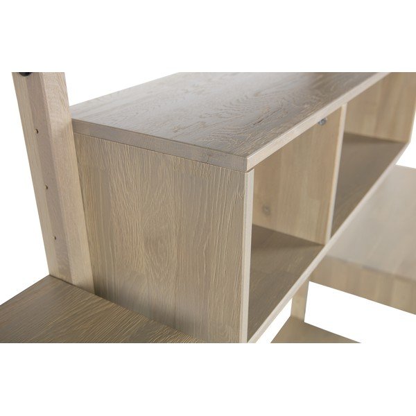 Plaukta daļa no ozolkoka WOOOD Gyan sienas komplektam-image-1