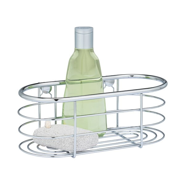 Sudraba krāsas dušas plaukts Wenko Trestina, 26 x 11 cm-image-4