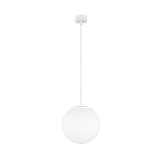 Matēti balta griestu lampa Sotto Luce Tsuki, ⌀ 25 cm