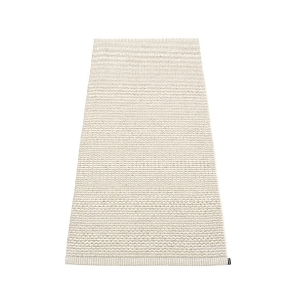 Krēmkrāsas iekštelpu un āra celiņa paklājs 60x150 cm Mono Linen Vanilla – Pappelina