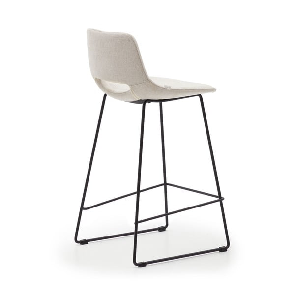 Bēšs bāra krēsls (sēdekļa augstums 65 cm) Zahara – Kave Home-image-3