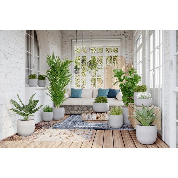 Keramikas ar rokām radīts puķu poda apvalks ø 29 cm Hemera – Artevasi-image-1