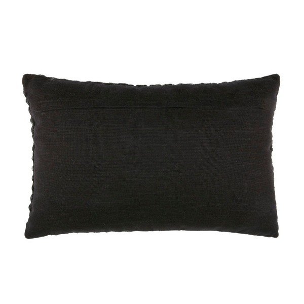 Tumši pelēks mohēras spilvens BePureHome Hug, 60 x 40 cm-image-1