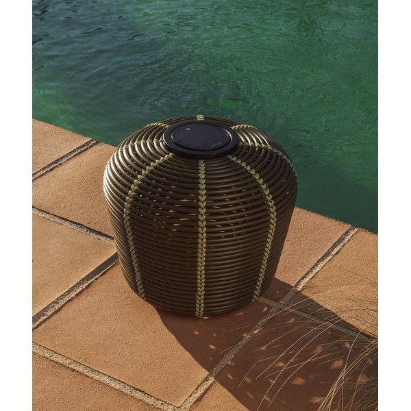 LED galda/pārvietojams āra gaismeklis ar saules baterijām/ar USB ø 35 cm Garoina – Kave Home-image-1