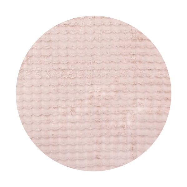 Rozā mazgājams apaļš paklājs ø 80 cm Bubble Pink – Mila Home