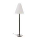 Tumši zaļa stāvlampa ar auduma abažūru (augstums 153 cm) Navat – Kave Home