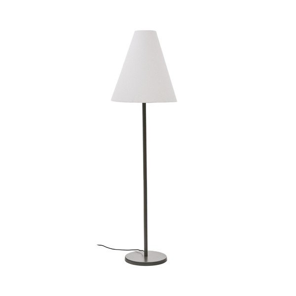 Tumši zaļa stāvlampa ar auduma abažūru (augstums 153 cm) Navat – Kave Home