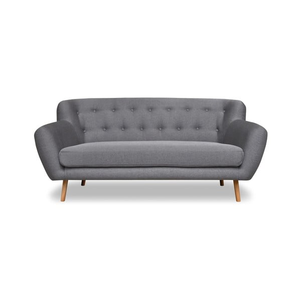 Pelēks dīvāns Cosmopolitan Design London, 162 cm