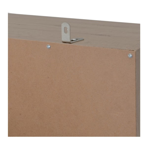 Dabīga toņa atvērta tipa moduļu drēbju skapis ar ozolkoka imitāciju 60x180x45 cm Modular – Casa Selección-image-4