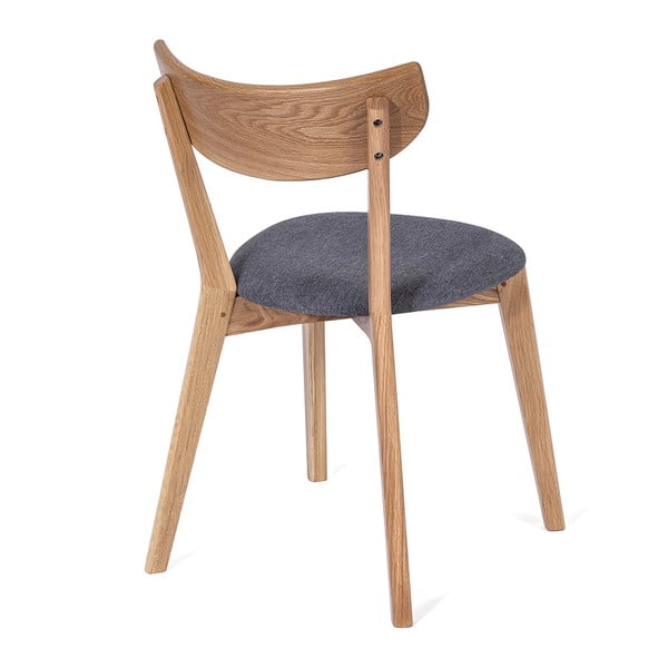 Ozolkoka ēdamistabas krēsls ar pelēku sēdekli Arch – Bonami Selection-image-2